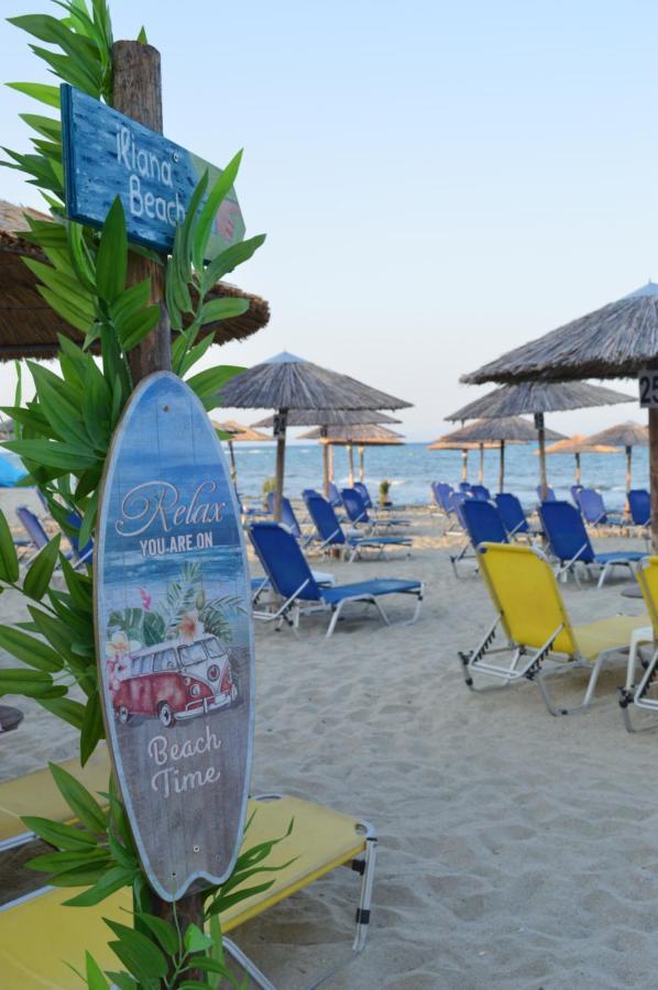 Iliana Hotel Paralia Ngoại thất bức ảnh